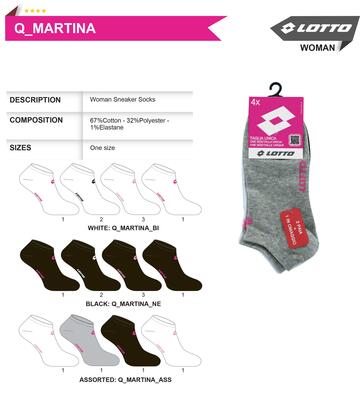 LOTTMARTINA- martina sneaker cotone donna - Fratelli Parenti